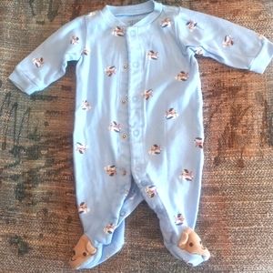 Carter's Airplane footie